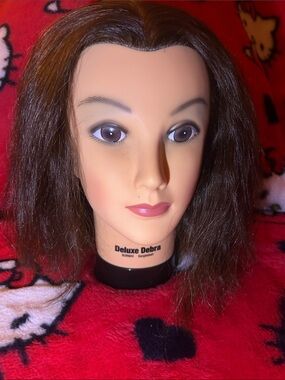 Brown Practice Mannequin Head for Styling